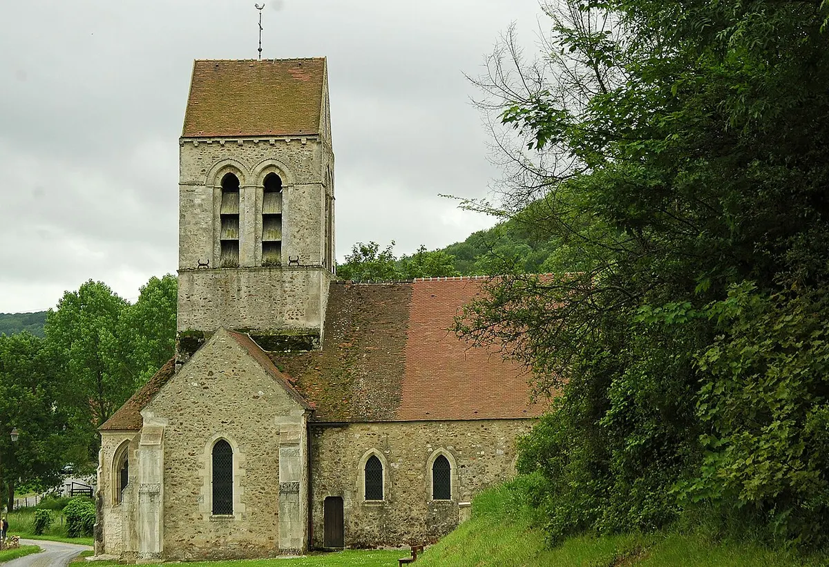 Vue de la commune de Courtemont-Varennes